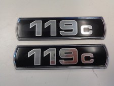 RANGER Z119C RAISED DECAL BLACK / CHROME 5 1/4
