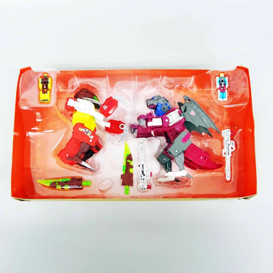 Transformers 35th Legends Headmasters LG-EX Repugnus & Grotusque Figure Used - Image 2 of 4