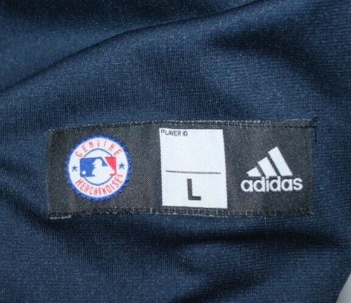 Adidas MLB Milwaukee Brewers Button up Jersey Youth Large (14/16) Navy Blue. - Picture 3 of 11