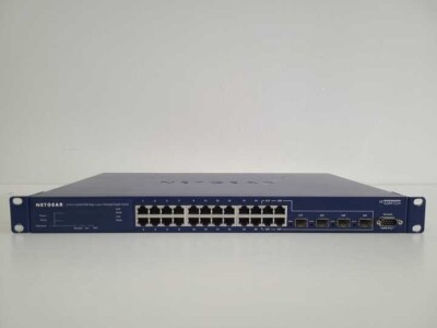 Netgear ProSafe 24 Port Gigabit Ethernet L2 Managed Switch GSM7224