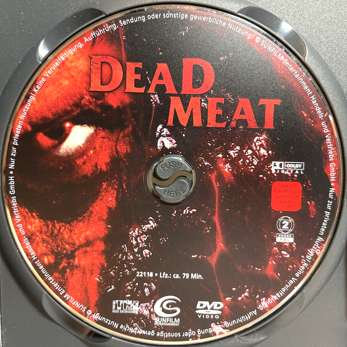 DEAD MEAT (2004) DVD Action Comedy Horror - PAL Region 2 *Disc