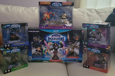 Brand New Nintendo Wii U Activision Skylanders Imaginators Starter Pack Lot Of 6