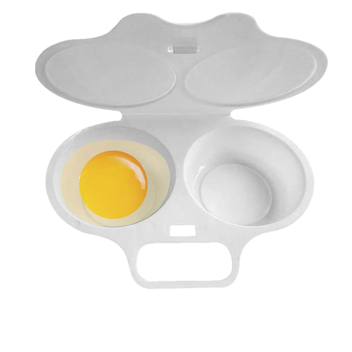 Plastic poached 2024 egg maker
