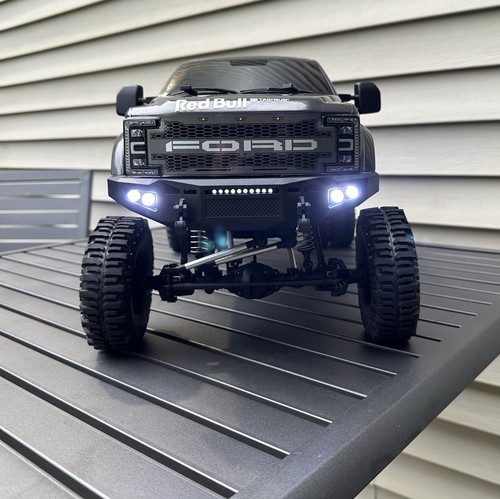 CEN Ford F450 SD KG1 Edition 1/10 RTR Custom Dually Truck Tow Rig Lifted Swamper - Picture 6 of 12