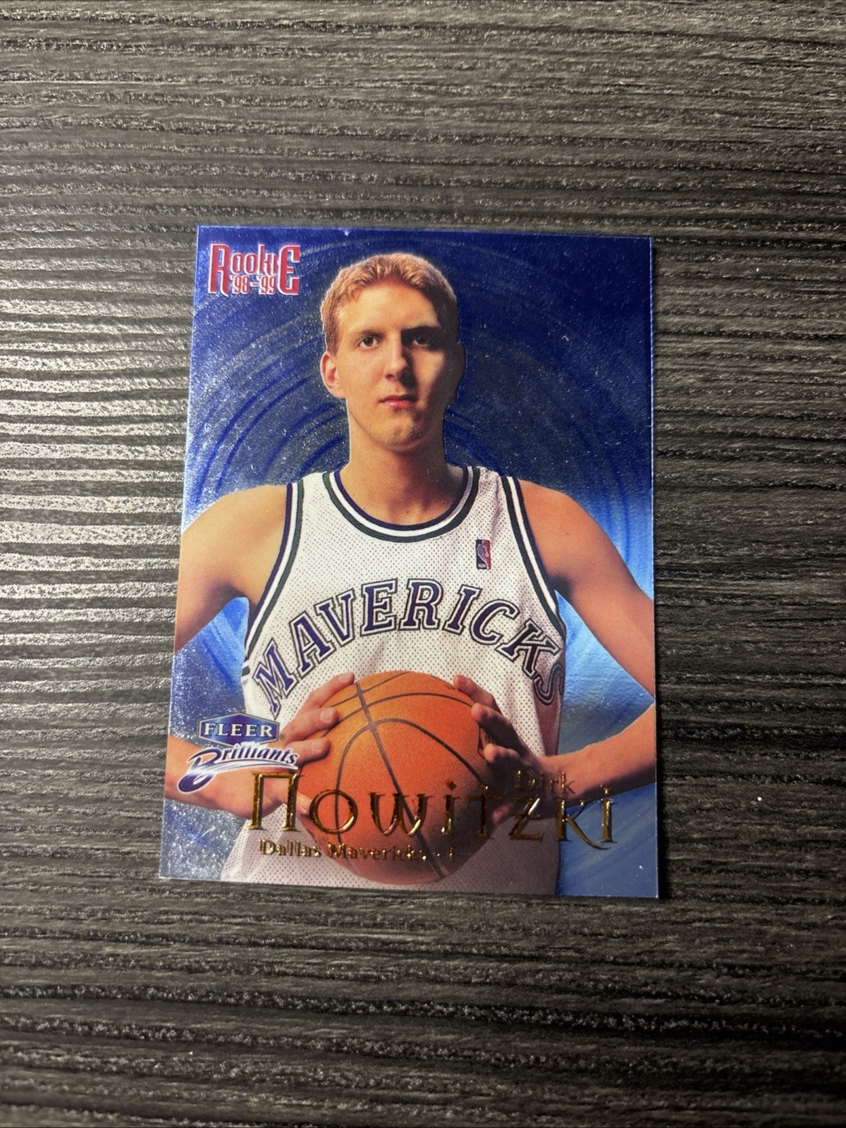 1998-99 Fleer Brilliants #109 Dirk Nowitzki RC HOF