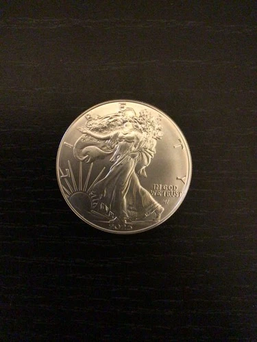 2025 1oz American Silver Eagle Coin BU APMEX