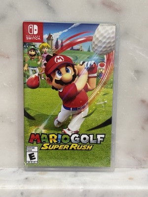 Mario Golf: Super Rush - Nintendo Switch - CIB Case + Game Cartridge, Tested, VG