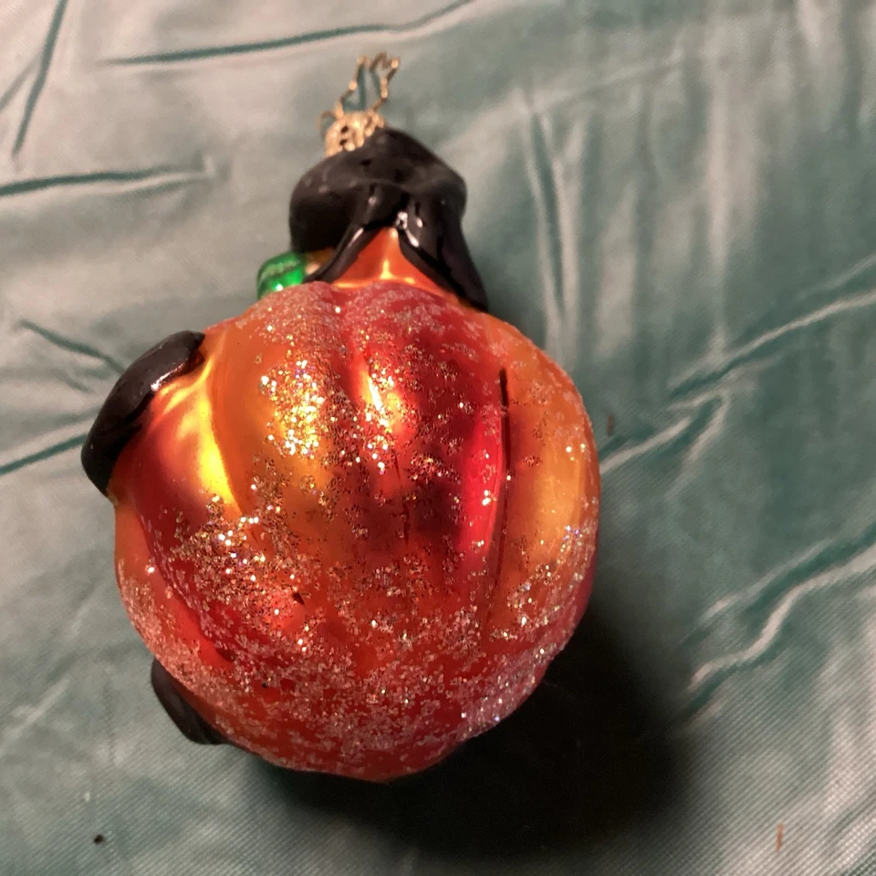 Christopher Radko Cat O’Lantern Halloween Ornament Black Cats pumpkin - Image 4 of 4