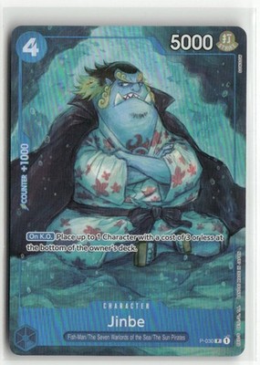 Jinbe P-030 BANDAI CARD GAMES Fest 23-24 Edition One Piece Card Game MP