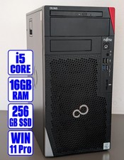PC Fujitsu Celsius W5010n Core i5-10600 4.70GHz, 16GB RAM, 256GB SSD M.2, Rechn.
