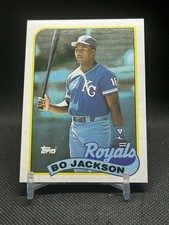 1989 Topps #540 Bo Jackson Kansas City Royals 🔥⚾️🔥