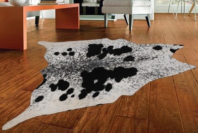 100 % echtes Kuhfell Teppich Vorleger Haut Leder 22,92 qm (55 Zoll x 60 Zoll) A 248