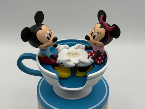 Disney World 50th Anniversary Mickey Minnie Teacup Hallmark Perpetual Calendar - Picture 2 of 8