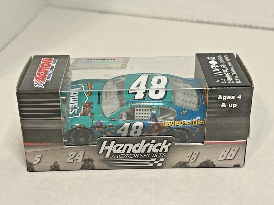 Jimmie Johnson #48 Lowe’s * MADAGASCAR 3 * Diecast 1:64 in BOX 2012 Impala - Image 2 of 4