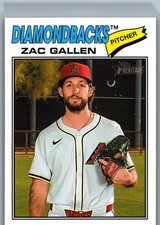 2026 Topps Heritage #254 Zac Gallen - Arizona Diamondbacks