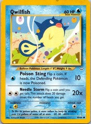 Qwilfish 49/64 1st Edition Common Neo Revelation