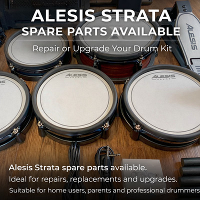 Alesis Strata - Ersatzteilauswahl | Pads Becken Modul Rack Pedale Kabel