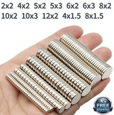 200PCS N35 Strong Neodymium Magnets Round Disc NdFeB Permanent Rare Earth Magnet