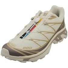Salomon Xt-6 Unisex Running Sneakers in Vanilla Ice - 10.5 M US / 11.5 W US