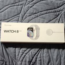 Microwear Watch 8 Max Smartwatch  Silver Alum...