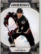 2022-23 Upper Deck Credentials Jakob Chychrun #5 Arizona Coyotes
