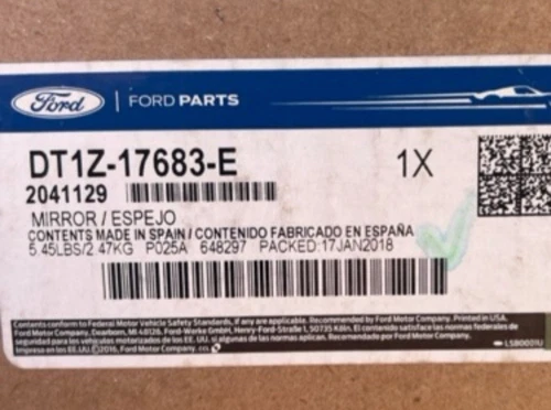 DT1Z-17683-E Ford OEM Mirror