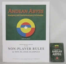 GMT - Andean Abyss Update Kit - Columbian Insurgency & Counterinsurgency (NEW)
