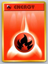Fire Energy LP Base Set Pokemon Japanese