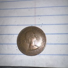 1962 Great Britain Half Penny Coin