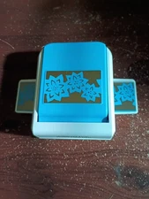 Creative Memories Poinsettia Border Maker Cartridge – Paper Punch Tool