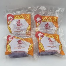 Vtg 1990's McDonalds Halloween Happy Meal Toys Lot Sealed Party Favor