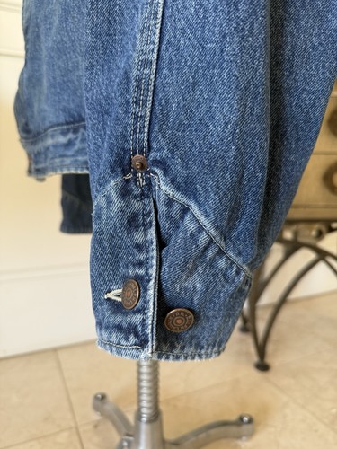 [Large] Vintage Ralph Lauren Trucker Denim Corduroy Collared Jacket - Bild 4 von 10