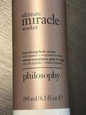 Philosophy Ultimate Miracle Worker Resurfacing Body Serum 6.5 oz/195 Women New