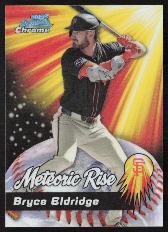 2025 Bowman Chrome Meteoric Rise Bryce Eldridge #MR-1 GS1
