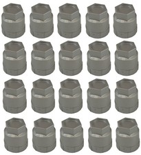 Set Of 20 Lug Nut Cap Covers Silver 1990-1996 Corvette C4 82-02 Camaro Firebird