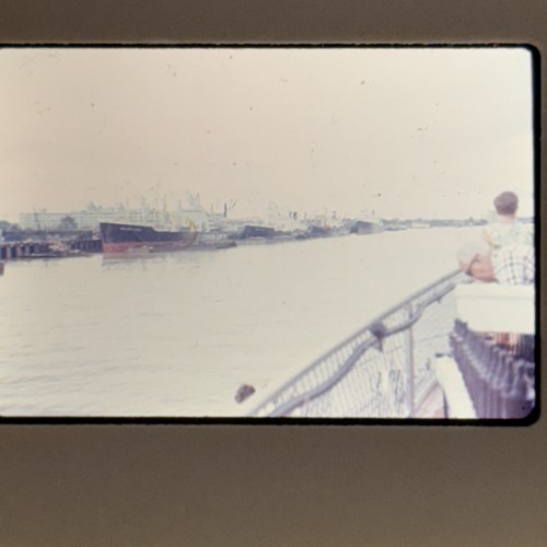 1960s New Orleans Port River Bridge China Union Ship Cathedral 35mm Lot 8 Slides - Picture 9 of 13