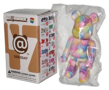 Bearbrick 100 Series 47 Medicom Jellybean Tie-Dye Bear Mini Figure