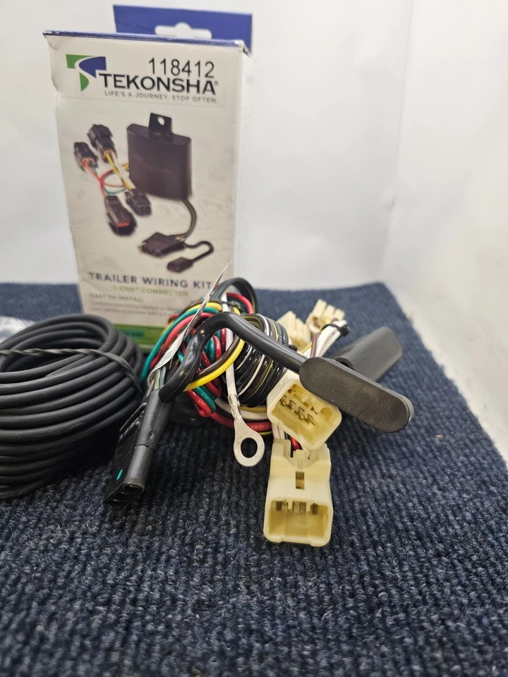 Tekonsha 118412 Trailer Wiring For 06-12 Toyota RAV4 08-10 Sequoia All Styles Foto 2 de 4