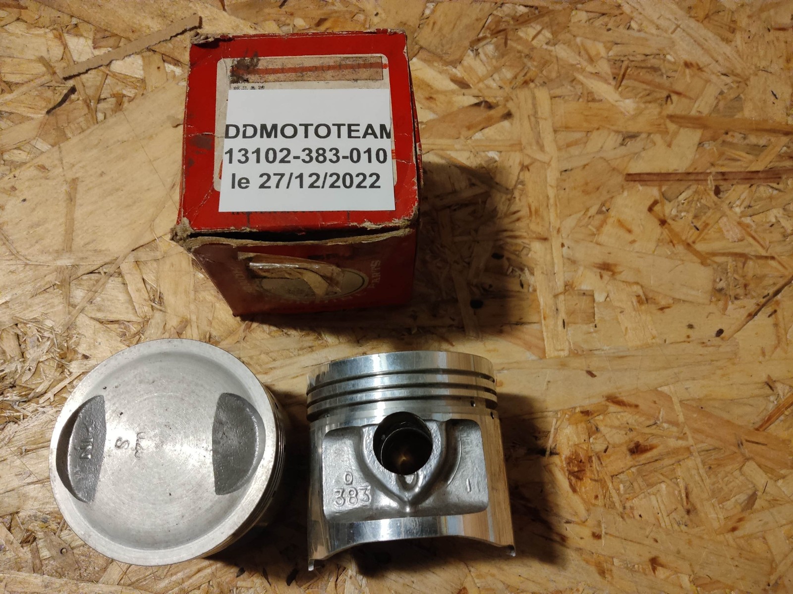 Piston CB125S XL125 alésage 56.75 mm pour moteur 13102-383-010