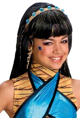 Monster High Cleo de Nile Perücke für Mädchen   Karneval & Fasching Für 6+