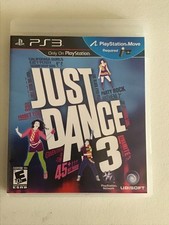 Just Dance 3 Sony PlayStation 3 PS3 2011 Complete CIB Ubisoft Dance Game Move