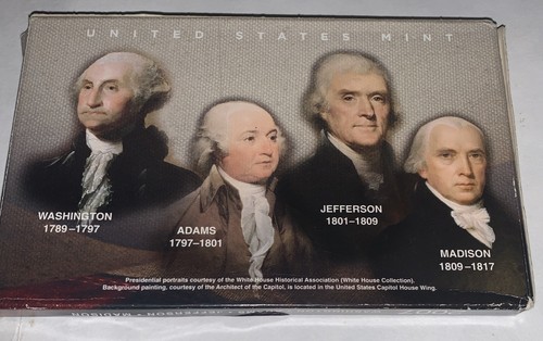 2007 United States Mint Presidential $1 Dollar Coin Proof Set scatola originale con certificato di autenticità - Foto 14 di 14