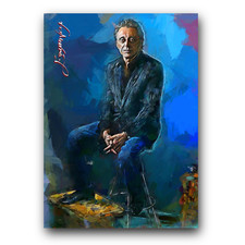 Frankie Valli #3 Art Card Limited 29/50 Edward Vela Signed (Music -)