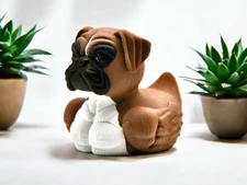 Boxer Dog Duck  | Jeep Duck | Cruise & Desk Decor | Pet Gift