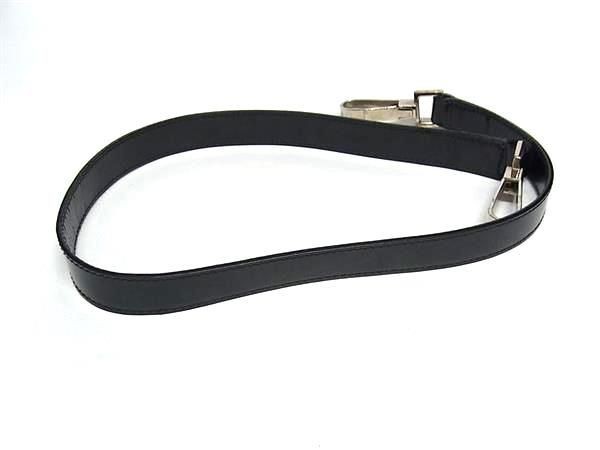 Autentica borsa Gucci tracolla in pelle nera con ferramenta colore argento