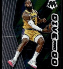 LEBRON JAMES 2022-23 PANINI MOSAIC GIVE AND GO LOS ANGELES LAKERS #3