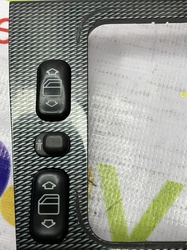 1998-02 MERCEDES-BENZ C CLASS W202 GEAR SHIFTER BEZEL TRIM CARBON 2108213951 - Picture 5 of 12