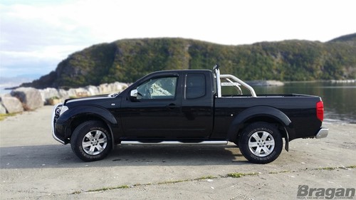 Roll Bar For Nissan Navara D40 2005 - 2016 Polished Stainless Steel Accessories - Picture 7 of 11