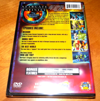 その他 Stargate Infinity: The Adventure Begins [DVD] STARGATE INFINITY THE ADVENTURE BEGINS Animated Sci-Fi TV