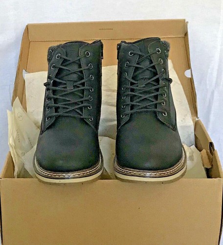 Reservierte Schuhe Mittelstiefel Herren Banken Schnürung schwarz Gr. 10 Stil: RF1003 - Bild 4 von 10
